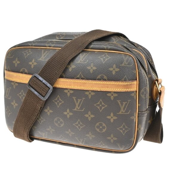 LOUIS VUITTON Reporter PM Crossbody Shoulder Bag Monogram Leather - Picture 1 of 16
